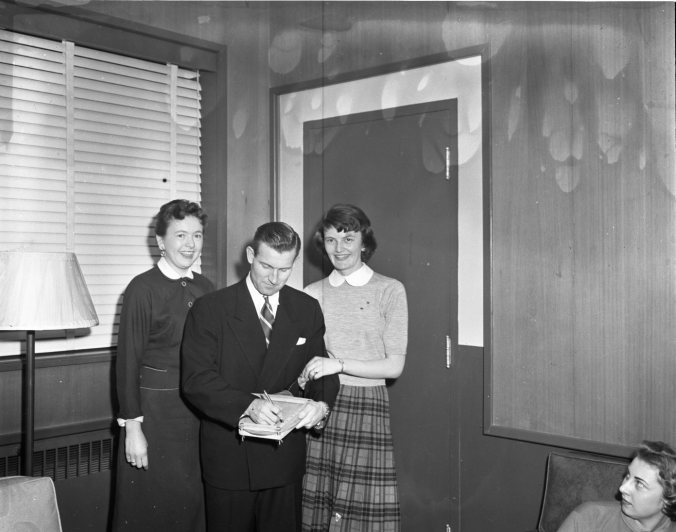 Photo #1. 1955, from The Midland Free Press collection.