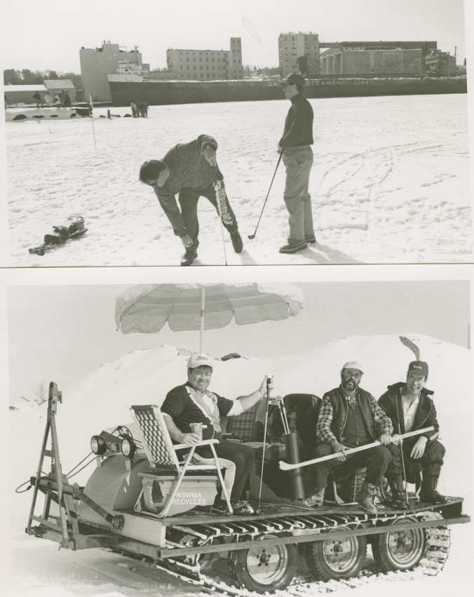 The Polar Bear Open, February 1992. The Harbour is a place of leisure and entertainment year-round.