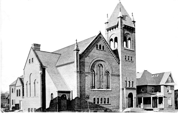 St. Paul's United Church, shortly after construction completed.